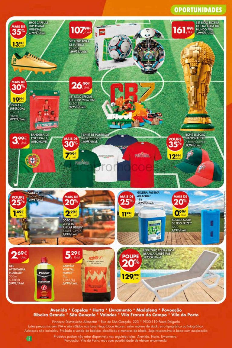 Folheto Pingo Doce bazar Açores – Antevisão Promoções 11 a 17 de junho