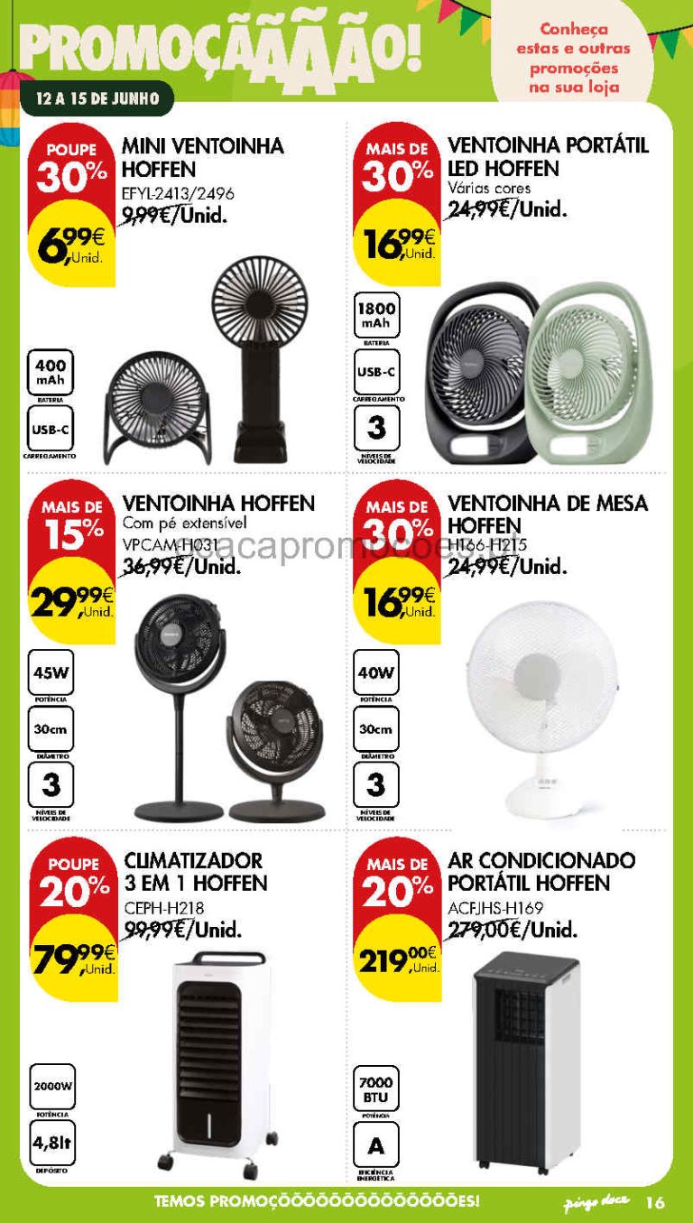 Folheto Pingo Doce bazar Fim de Semana – Antevisão Promoções 12 a 15 de junho