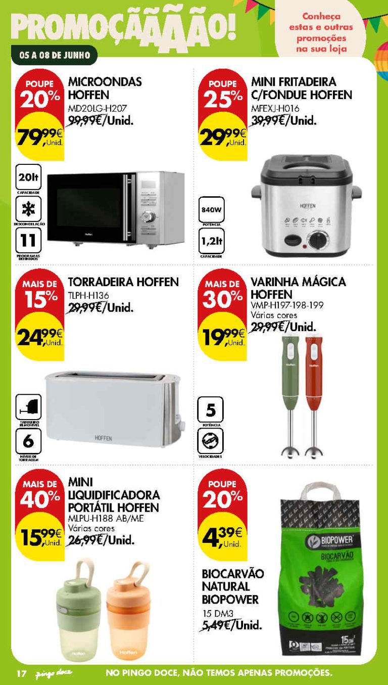 Folheto Pingo Doce Fim de semana – Antevisão Promoções 5 a 8 de junho