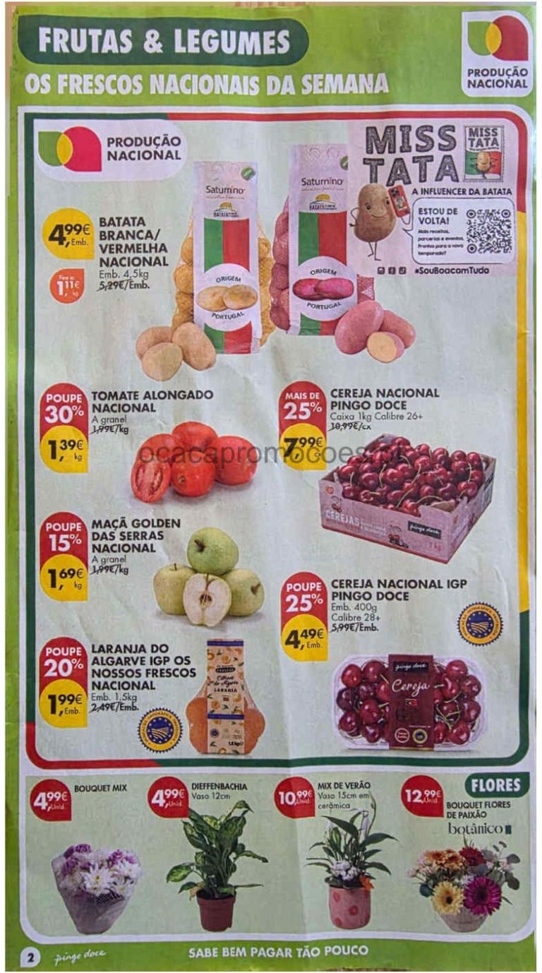 Folheto Pingo Doce frescos – Antevisão Promoções 30 junho a 6 julho