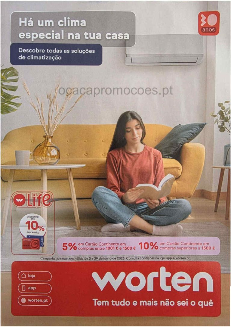 Folheto Worten – Antevisão Promoções 2 a 29 de junho