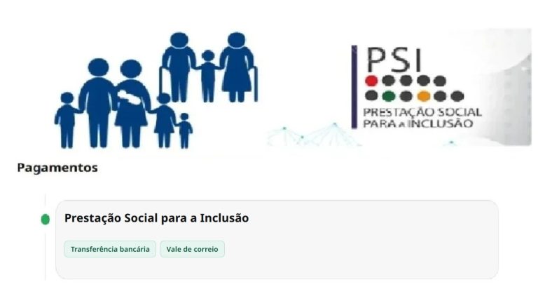 Subsídio Prestação Social para a Inclusão – data de pagamento em junho