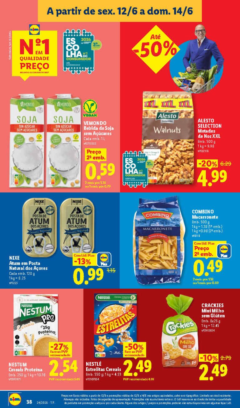 Folheto Lidl Fim de Semana – Antevisão Promoções 12 a 14 de junho