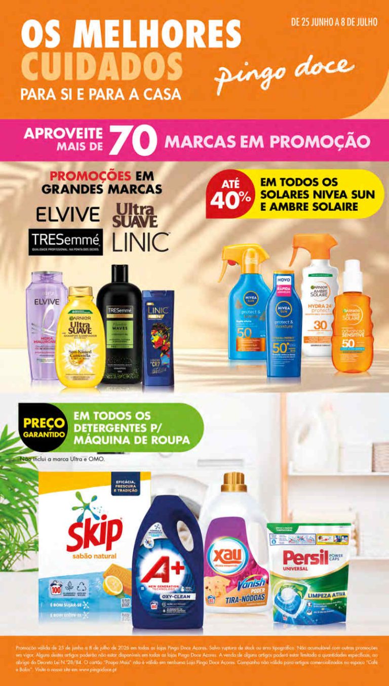 Folheto Pingo Doce Açores – Antevisão Promoções 25 junho a 8 julho