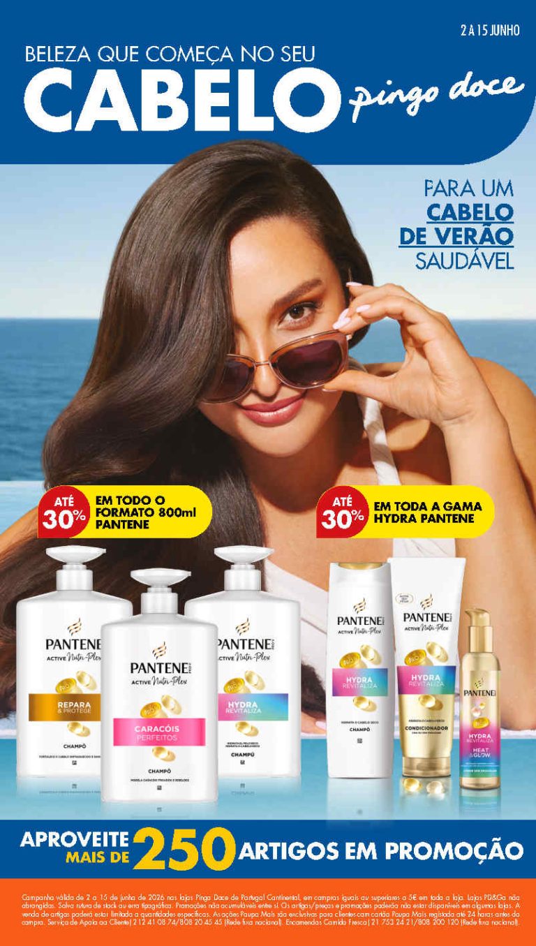 Folheto Pingo Doce beleza – Antevisão Promoções 2 a 15 de junho