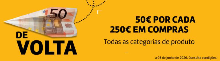 Rádio Popular – Promoções 50€ de volta por cada 250€ até 8 de junho