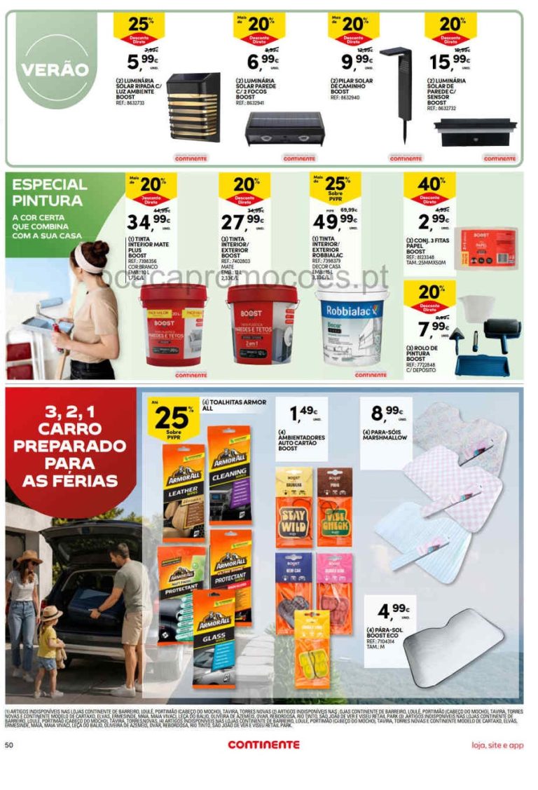 Folheto Continente bazar – Antevisão Promoções 14 a 20 de julho