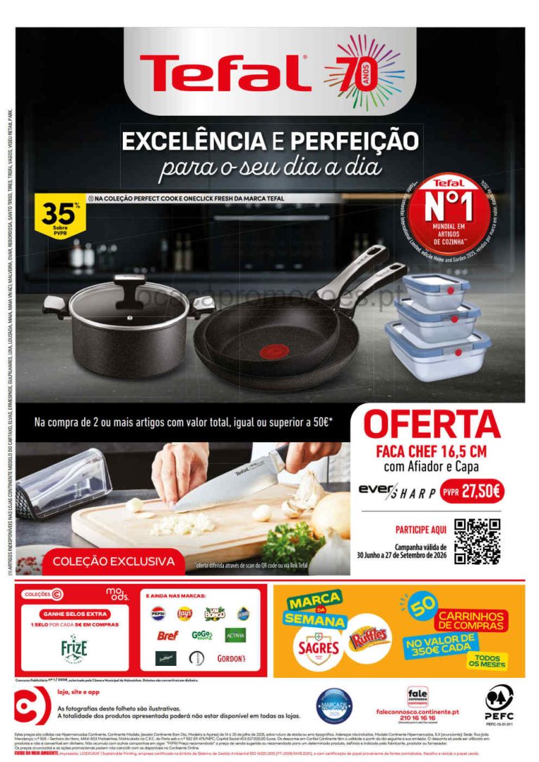 Folheto Continente Modelo – Antevisão Promoções 14 a 20 de julho