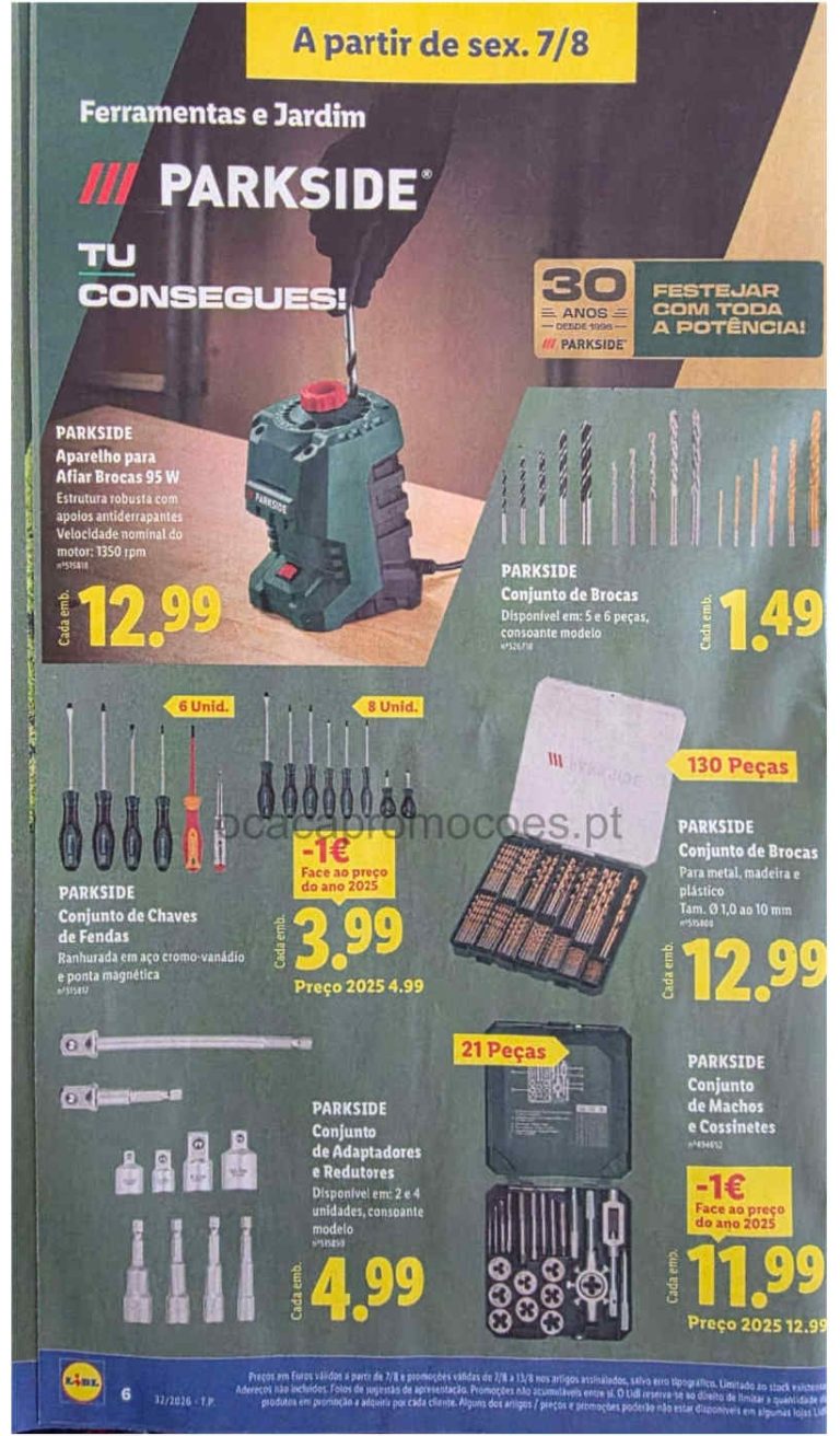 Folheto Lidl bazar – Antevisão Promoções a partir 7 de agosto