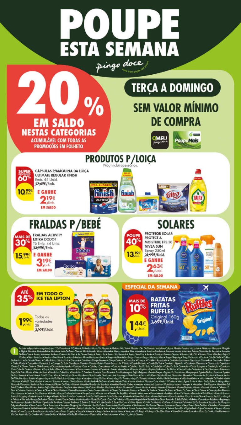 Antevisão Folheto Pingo Doce – Esta Semana Promoções 14 a 20 de julho