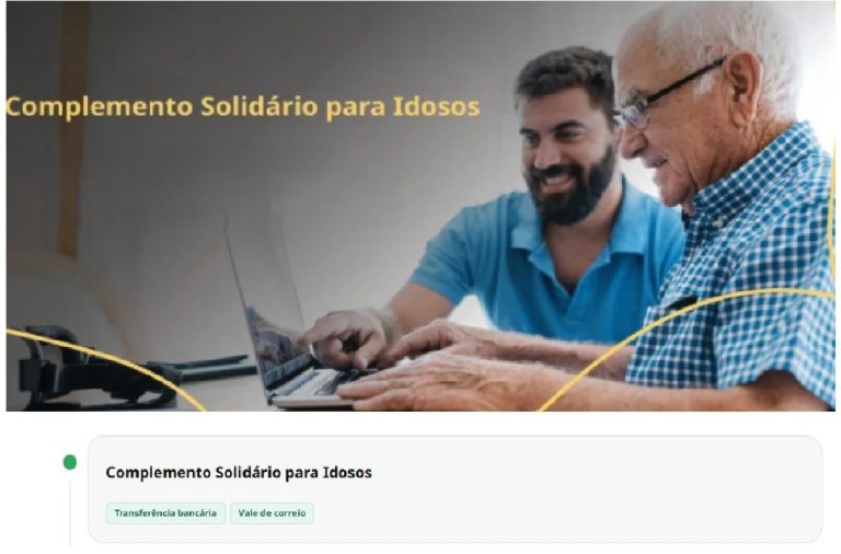 Subsídios – data de pagamento Complemento Solidário para Idosos em julho