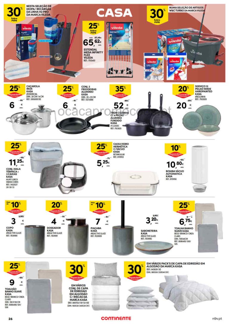 Folheto Continente bazar Açores – Antevisão Promoções 9 a 22 de julho