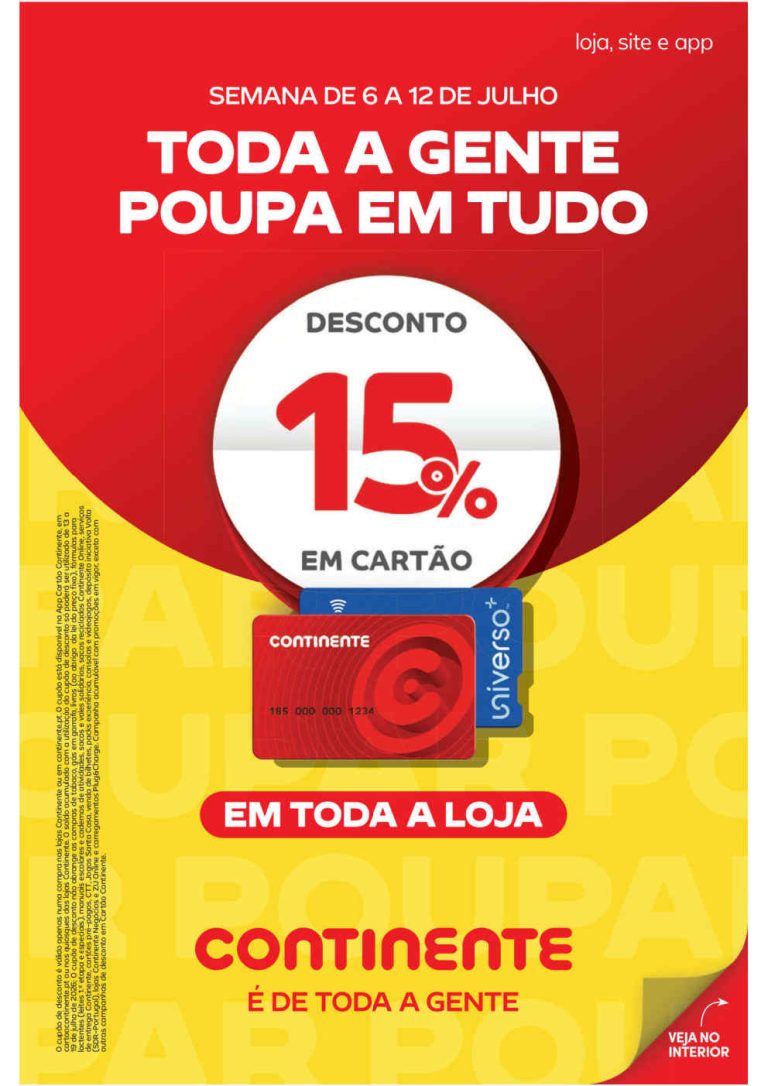 Folheto Continente Bom Dia – Antevisão Promoções 7 a 13 de julho