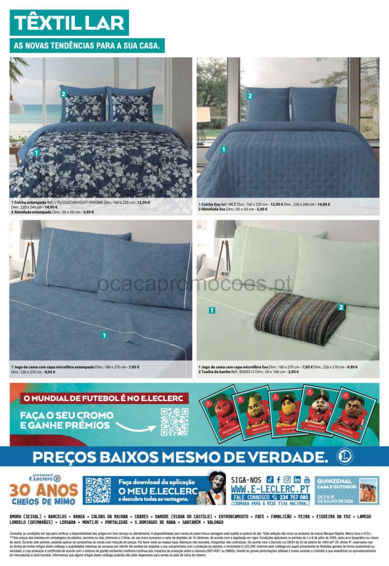 Folheto E Leclerc bazar – Antevisão Promoções 2 a 8 de julho