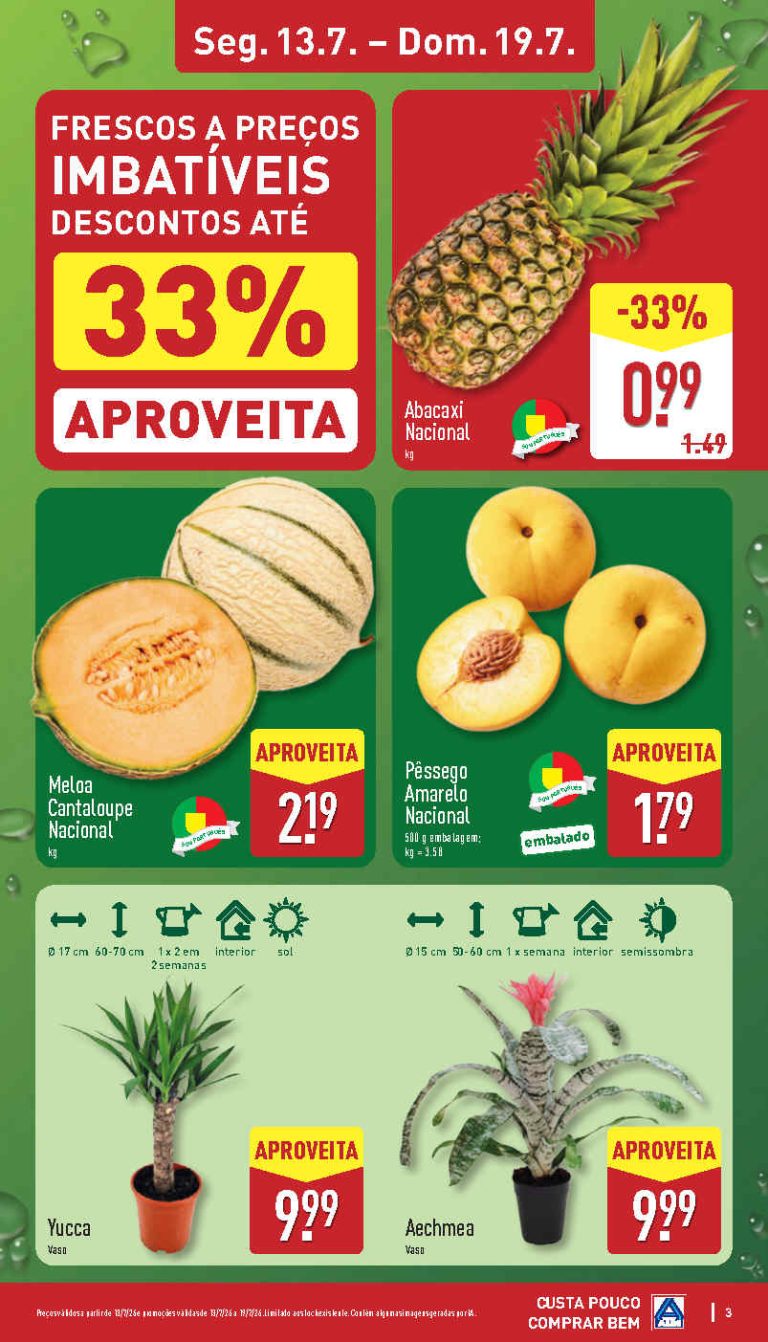 Folheto Aldi frescos – Antevisão promoções 13 a 19 de julho
