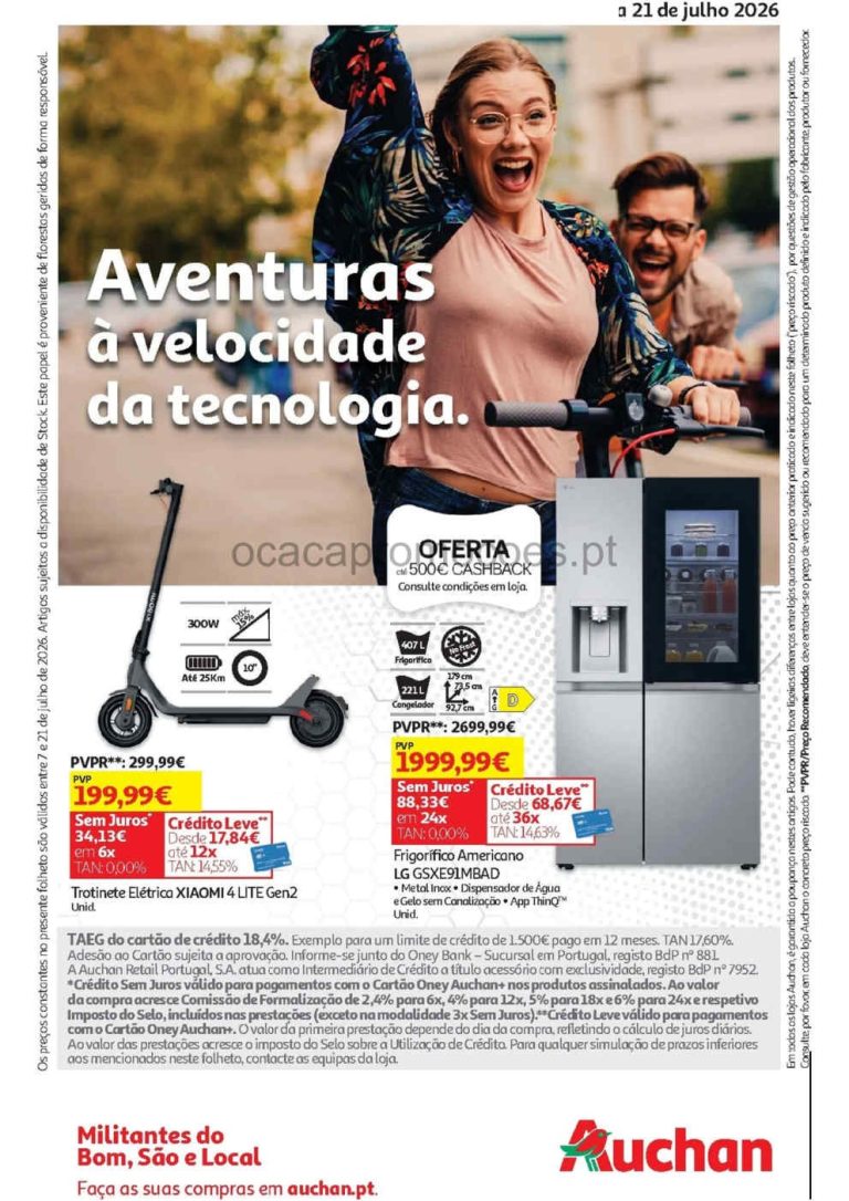 Folheto Auchan Box – Antevisão Promoções 8 a 21 de julho