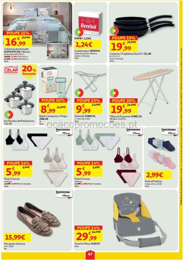 Folheto Auchan bazar – Antevisão Promoções de 30 julho a 5 agosto