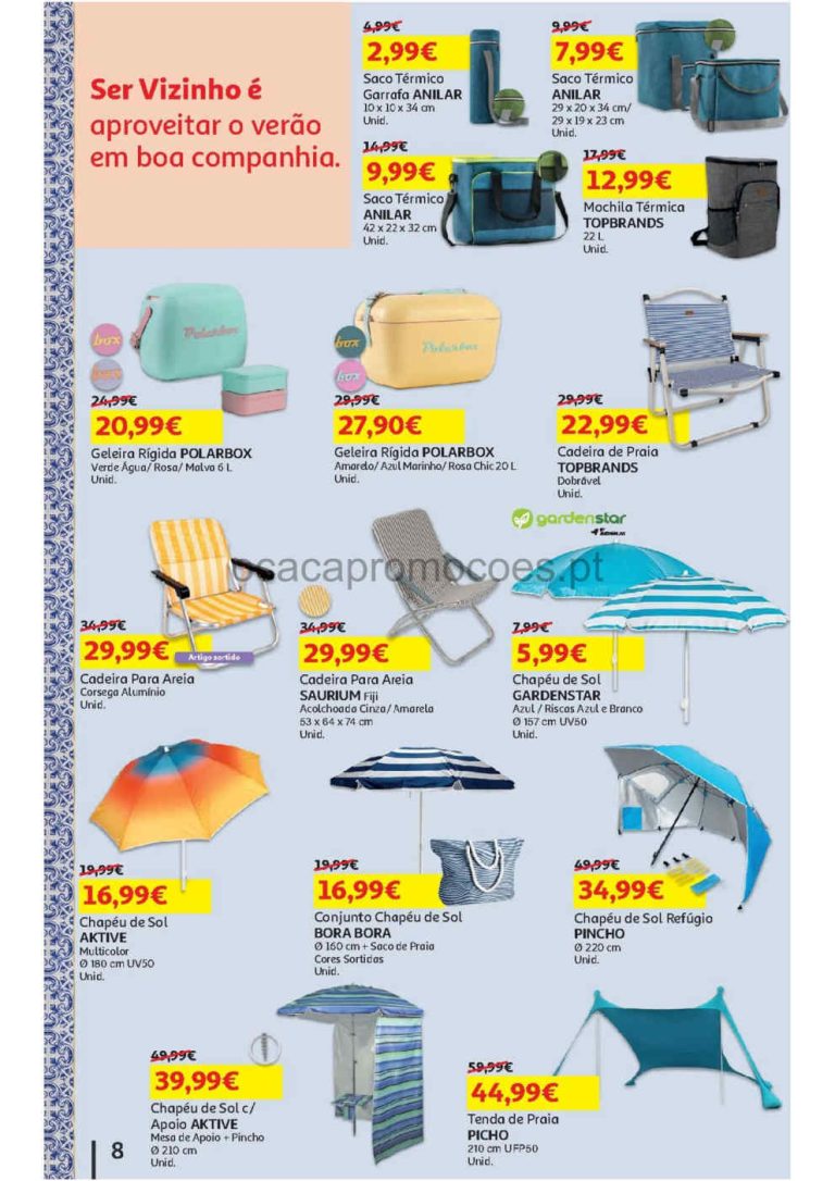 Folheto Auchan bazar – Antevisão Promoções 23 julho a 4 agosto