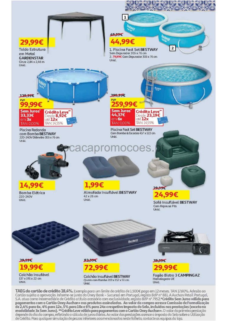 Auchan Destaques Bazar – Antevisão Promoções até 21 de julho