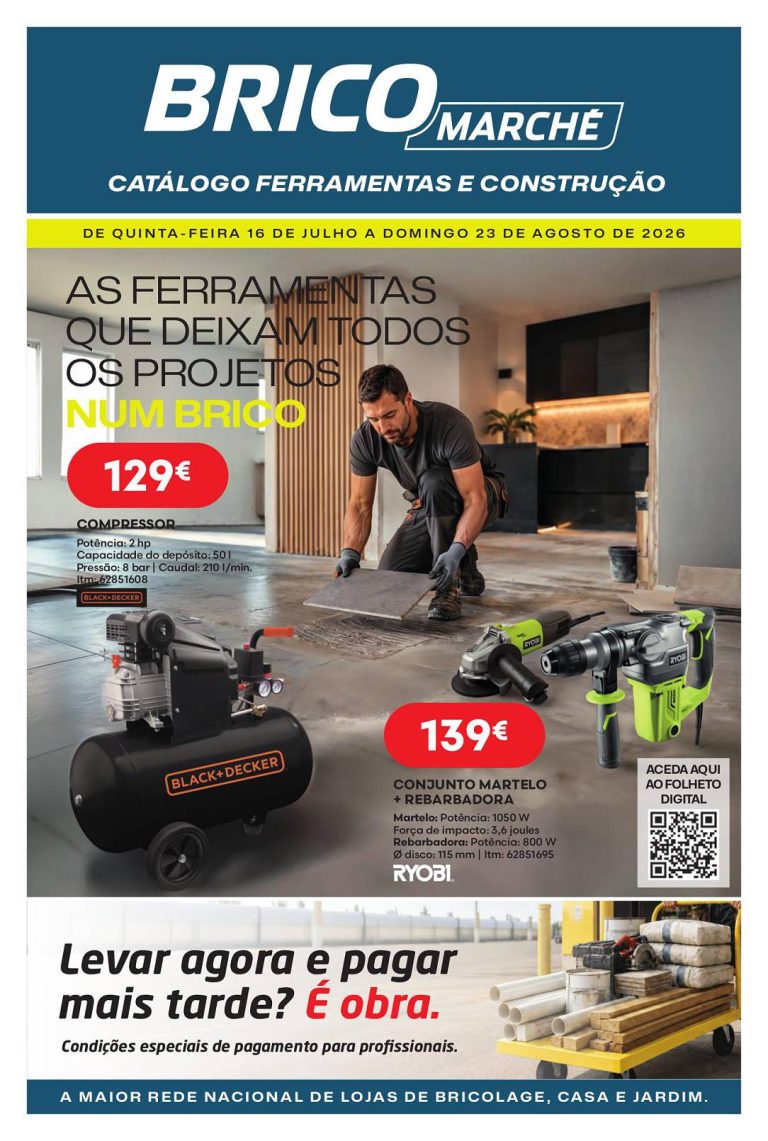 Folheto Bricomarché – Antevisão Promoções 16 julho a 23 agosto