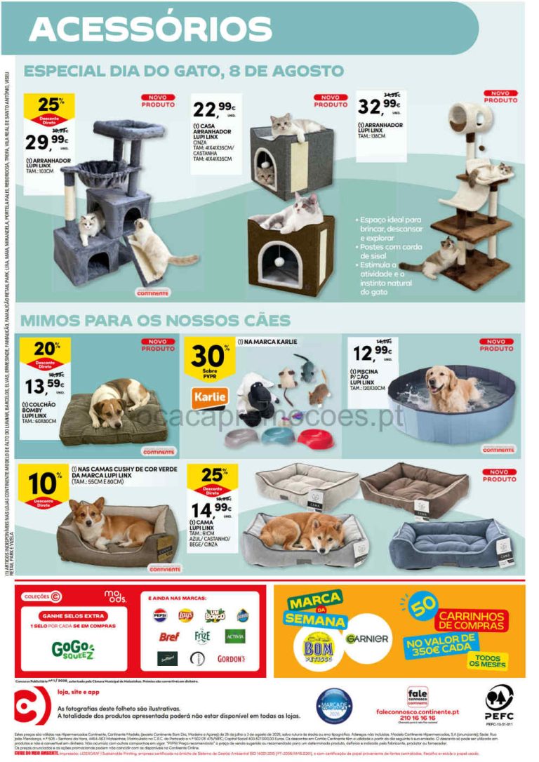 Continente Destaques – Antevisão Promoções Bazar de 28 julho a 3 agosto