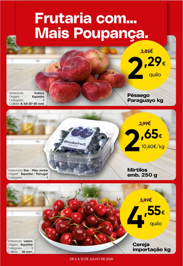 Folheto Supermercados Froiz – Antevisão Promoções 6 a 12 de julho