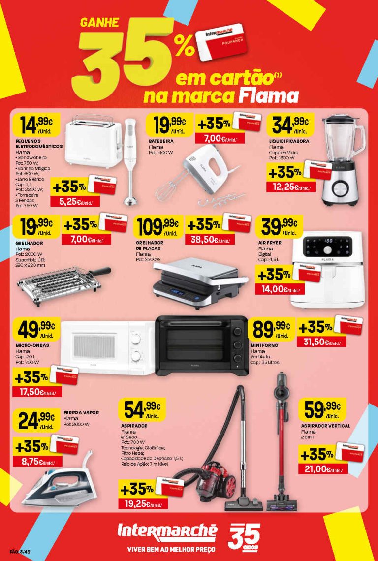 Folheto Intermarché bazar – Antevisão Promoções 2 a 8 de julho