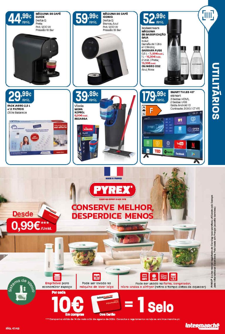 Folheto Intermarché casa bazar – Antevisão Promoções até 8 de julho
