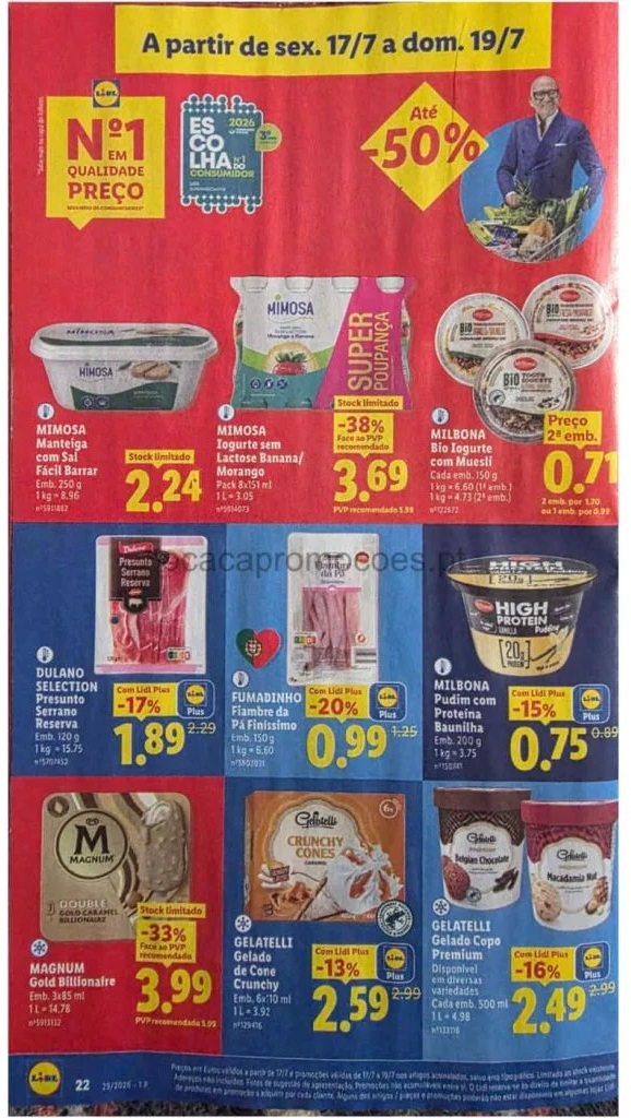 Folheto Lidl – Antevisão Promoções a partir 17 de julho
