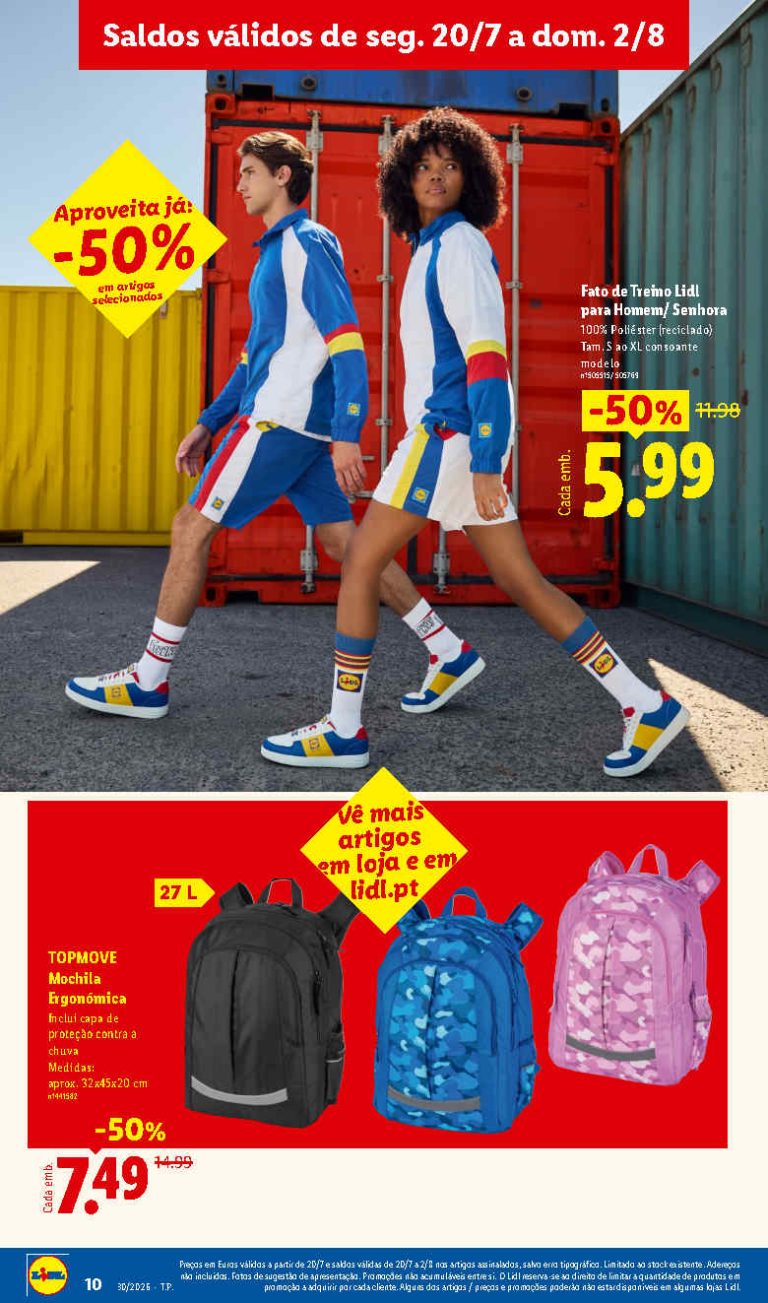 Lidl Destaques – Antevisão Bazar Promoções 20 a 26 de julho