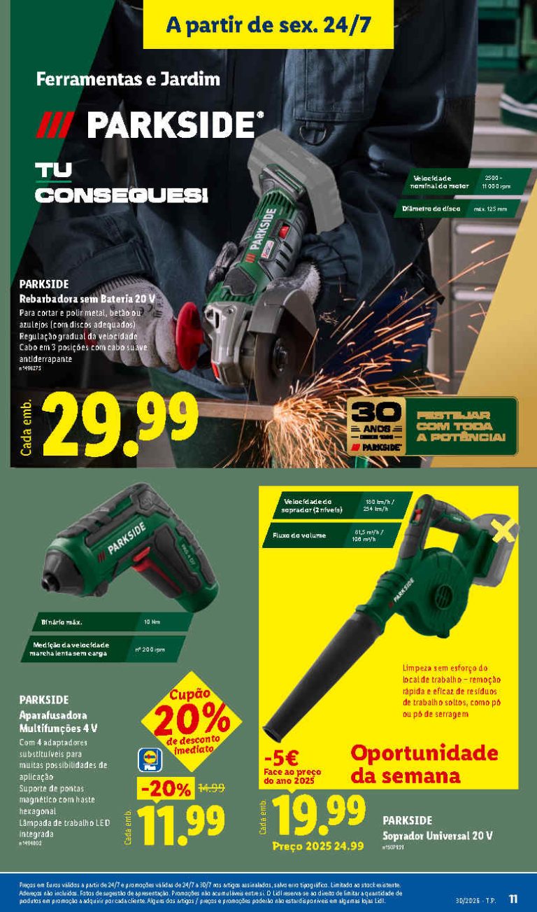 Folheto Lidl bazar – Antevisão Promoções de 24 a 30 julho