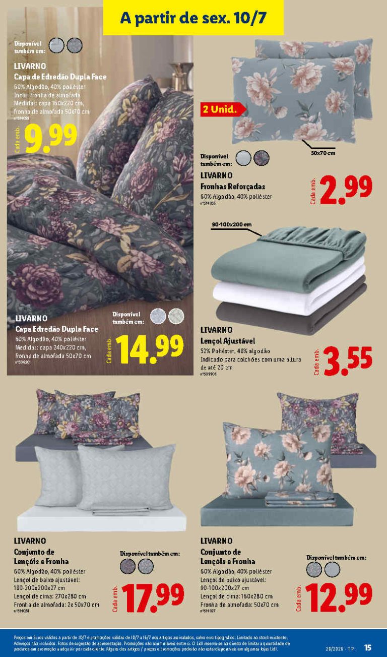 Folheto Lidl bazar casa – Antevisão Promoções 10 a 16 de julho