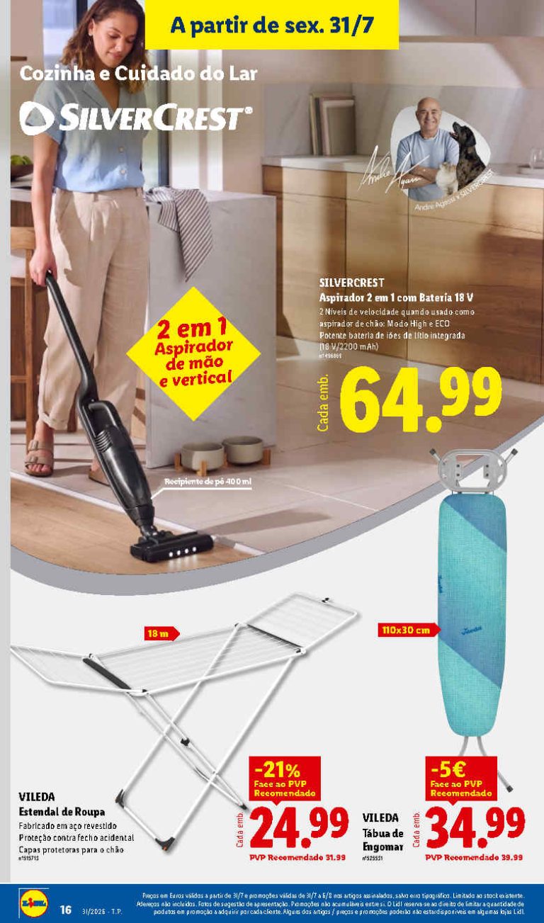 Folheto Lidl bazar – Antevisão Promoções de 31 julho a 6 agosto