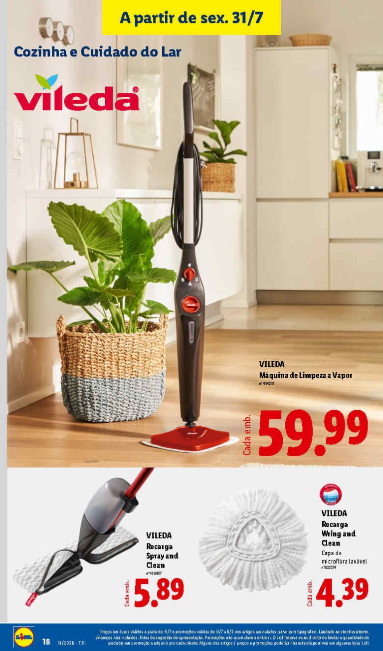 Lidl Destaques – Antevisão Bazar Promoções 31 julho a 6 agosto