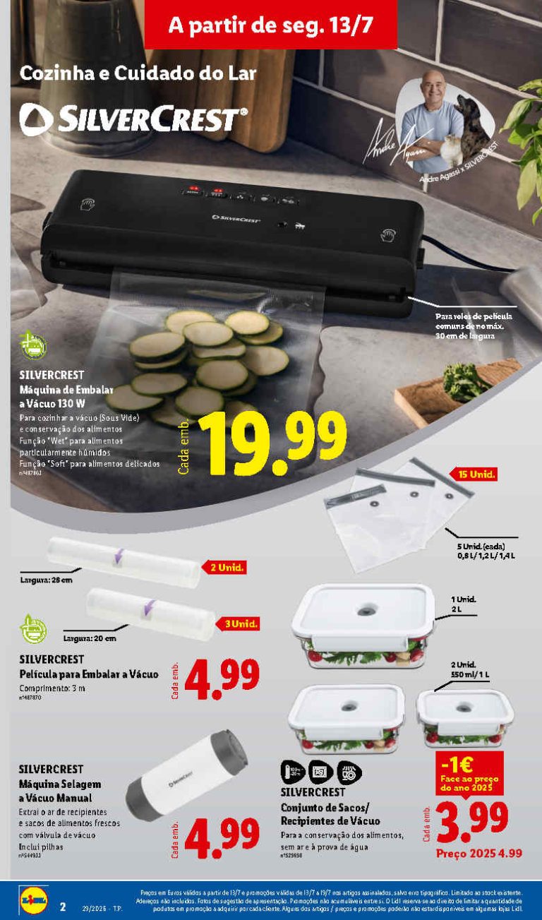 Lidl Destaques – Antevisão Bazar Promoções 13 a 19 de julho