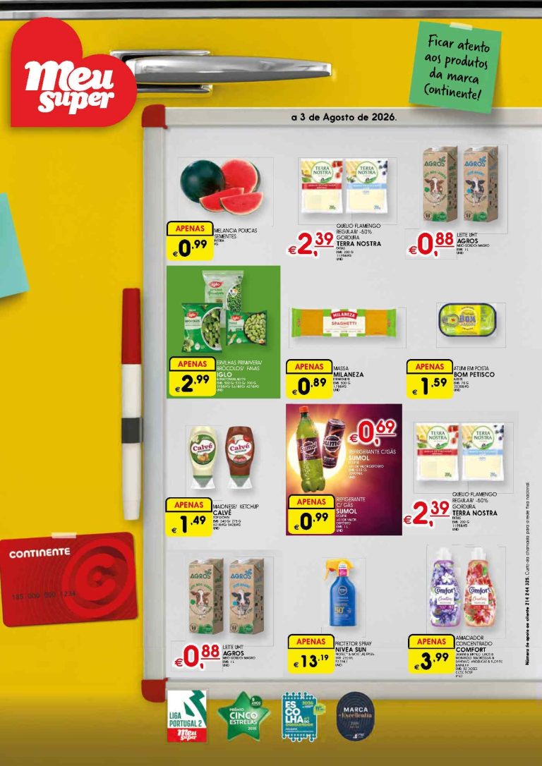 Folheto Meu Super – Antevisão Promoções 27 julho a 3 agosto