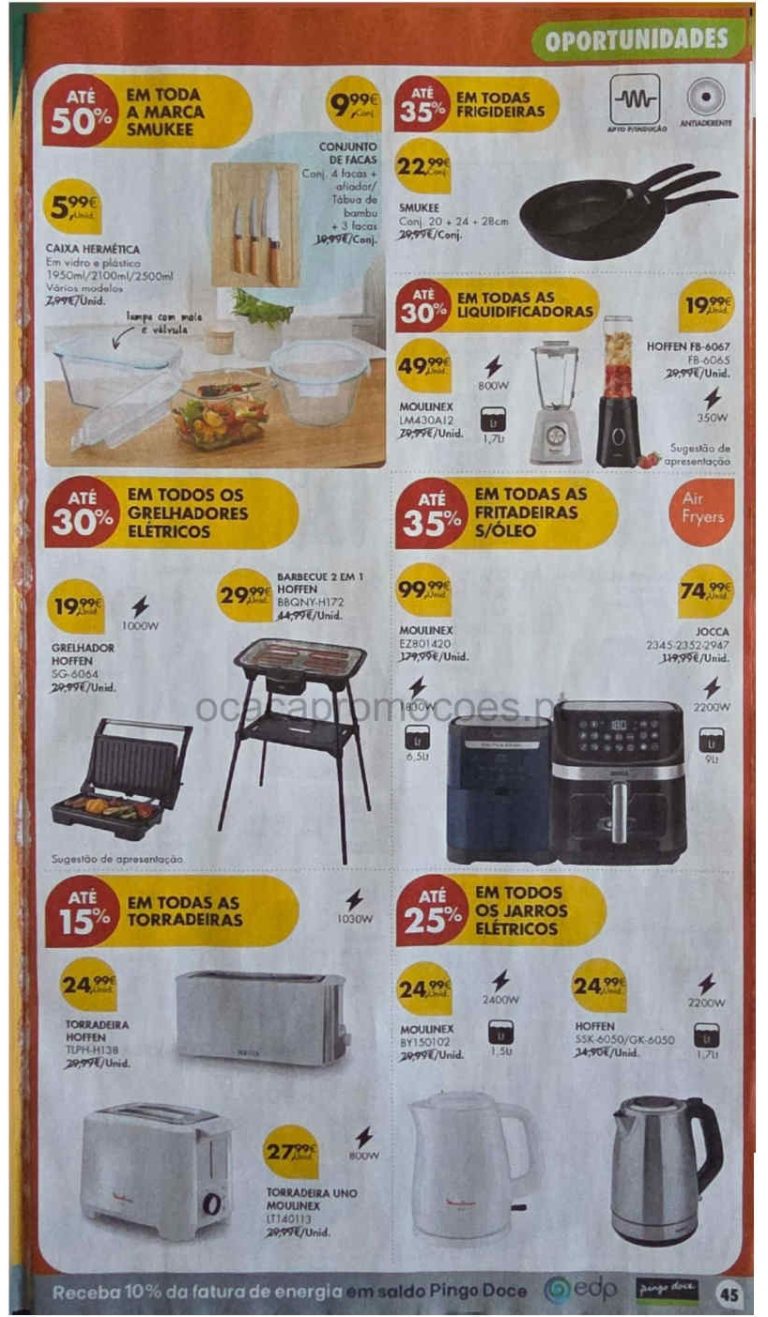 Folheto Pingo Doce bazar – Antevisão Promoções 28 julho a 3 agosto