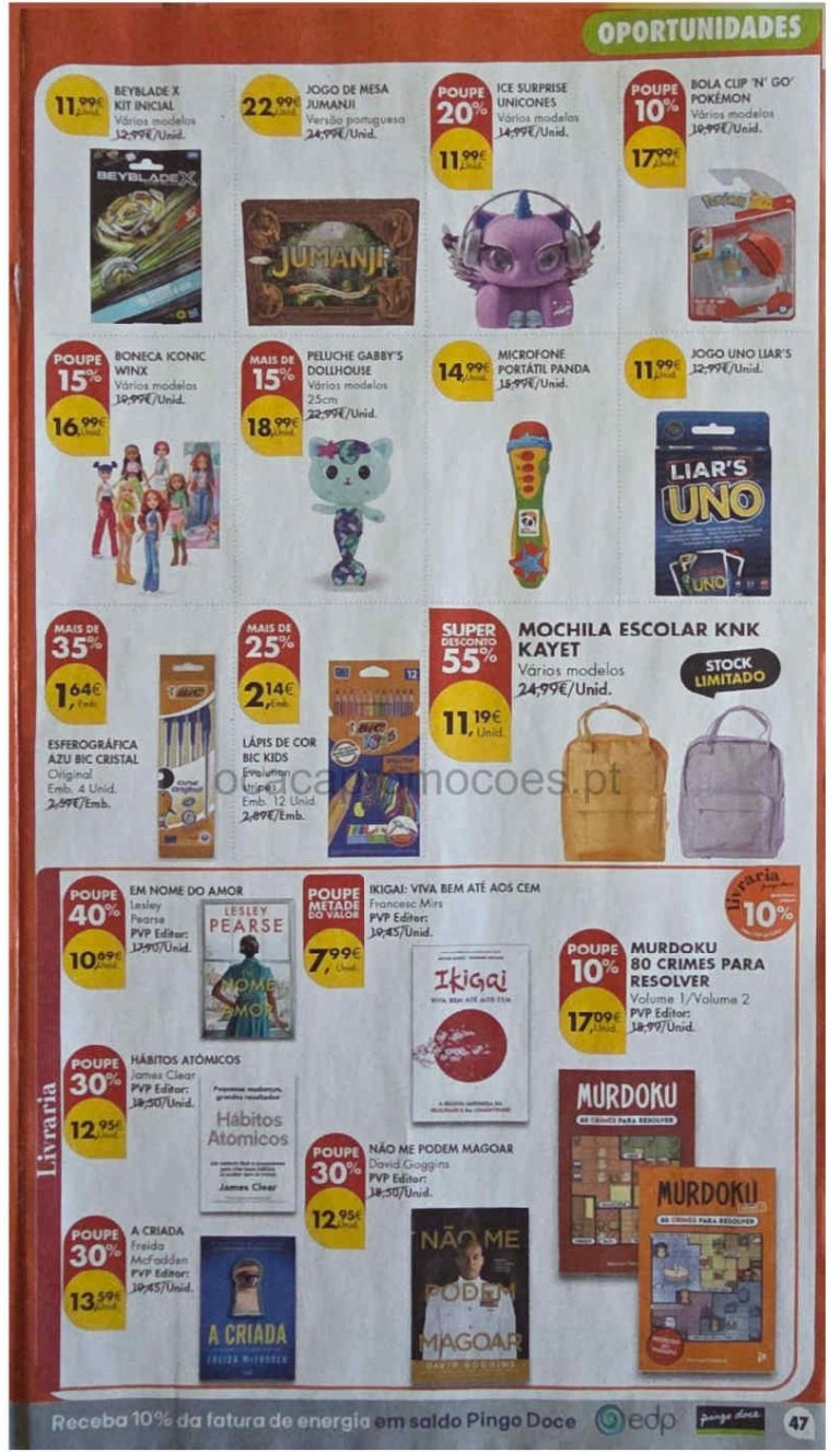 Folheto Pingo Doce – Antevisão Lojas Grandes Promoções de 28 julho a 3 agosto