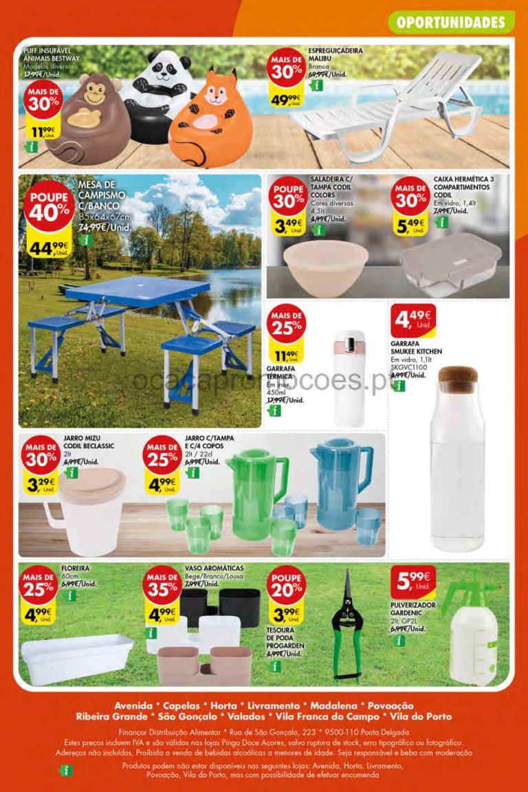 Folheto Pingo Doce Açores – Antevisão Promoções 2 a 8 de julho