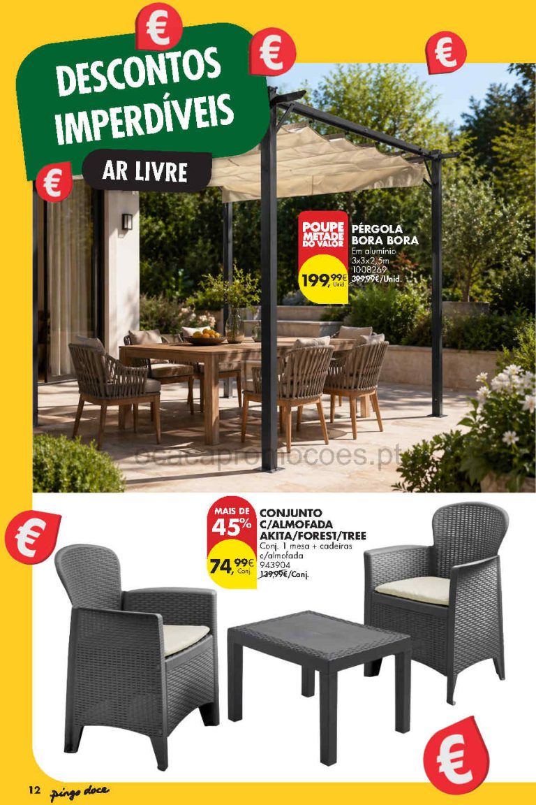 Folheto Pingo Doce – Antevisão bazar Ar Livre Promoções até 3 de agosto