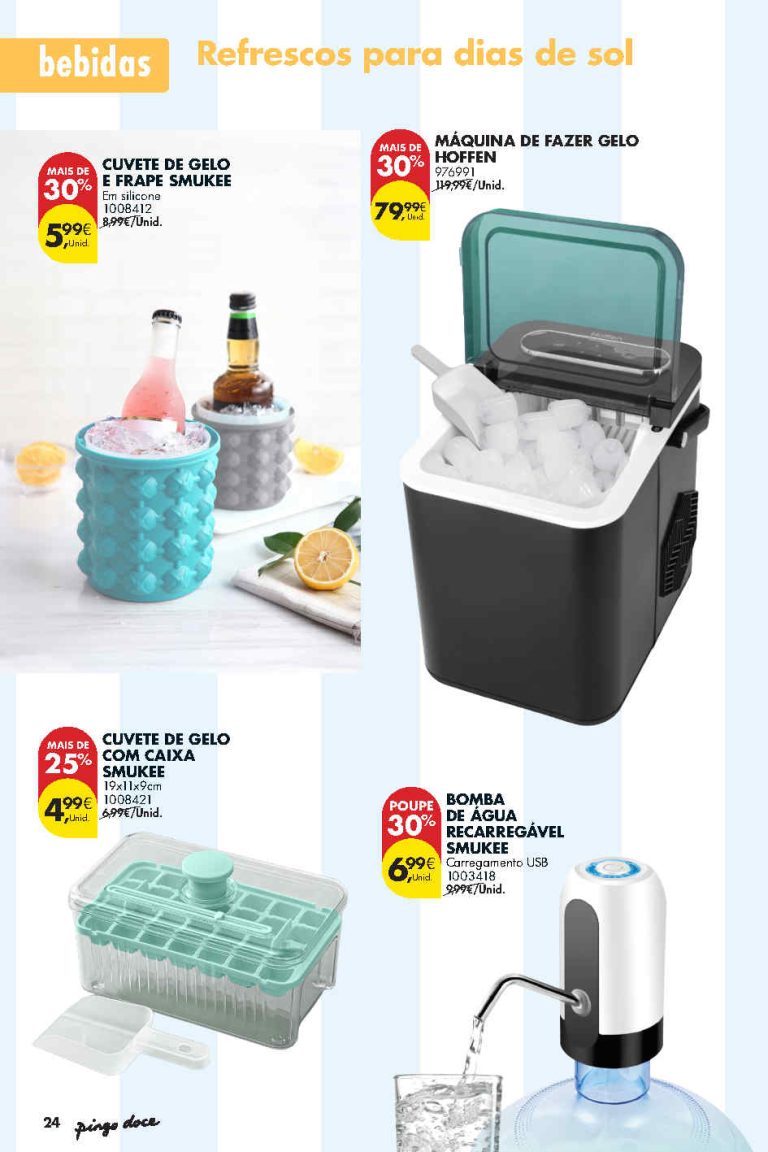 Folheto Pingo Doce utilitários Verão – Antevisão bazar Promoções até 20 julho