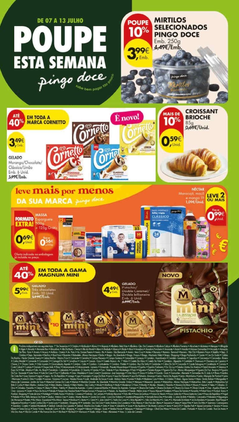 Antevisão Folheto Pingo Doce – Esta Semana Promoções 7 a 13 de julho