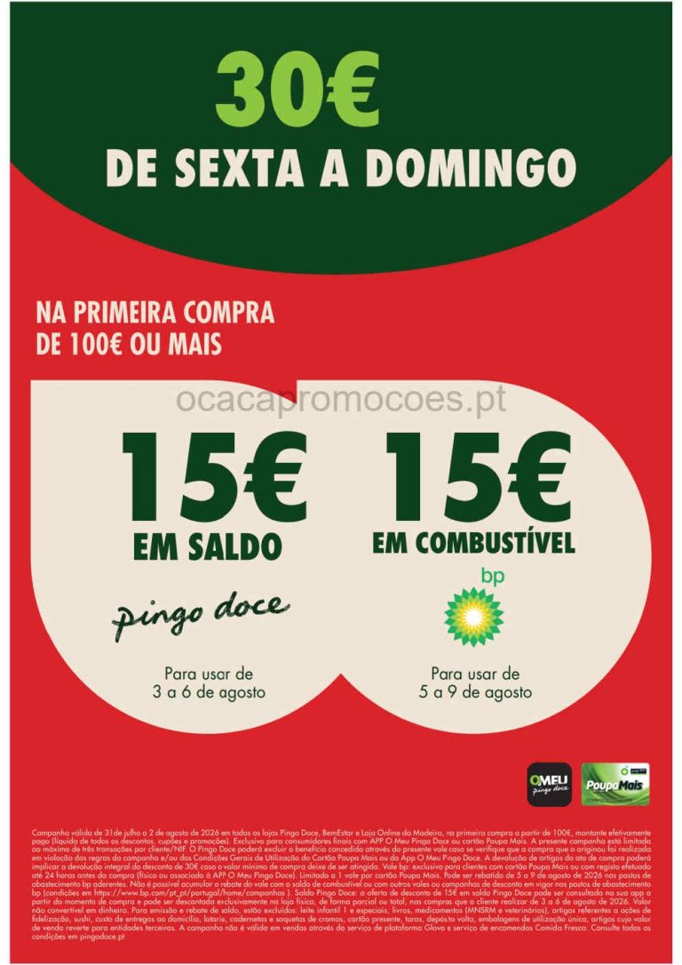 Folheto Pingo Doce Madeira Fim de Semana – Antevisão Promoções 31 julho a 2 agosto