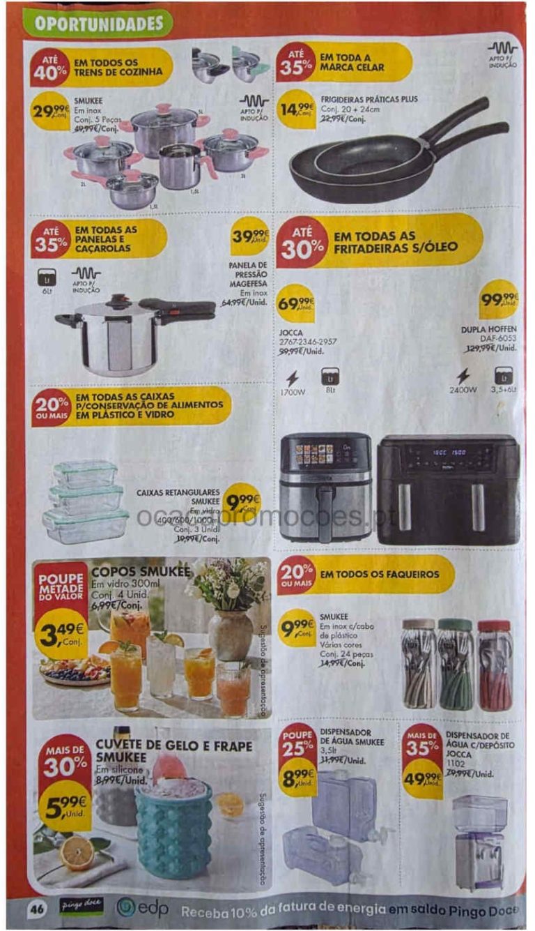 Folheto Pingo Doce bazar – Antevisão Promoções 21 a 27 de julho