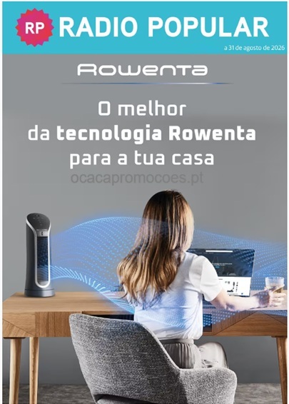 Folheto Rádio Popular climatização – Antevisão Promoções 3 julho a 31 agosto