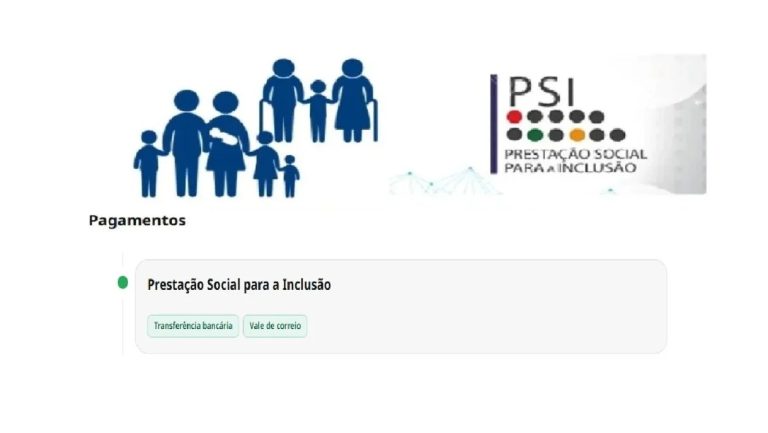 Subsídio Prestação Social para a Inclusão – data de pagamento em julho