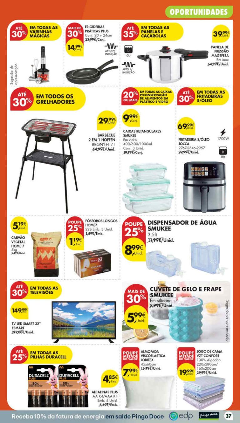 Folheto Pingo Doce bazar lojas médias – Antevisão Promoções 21 a 27 de julho