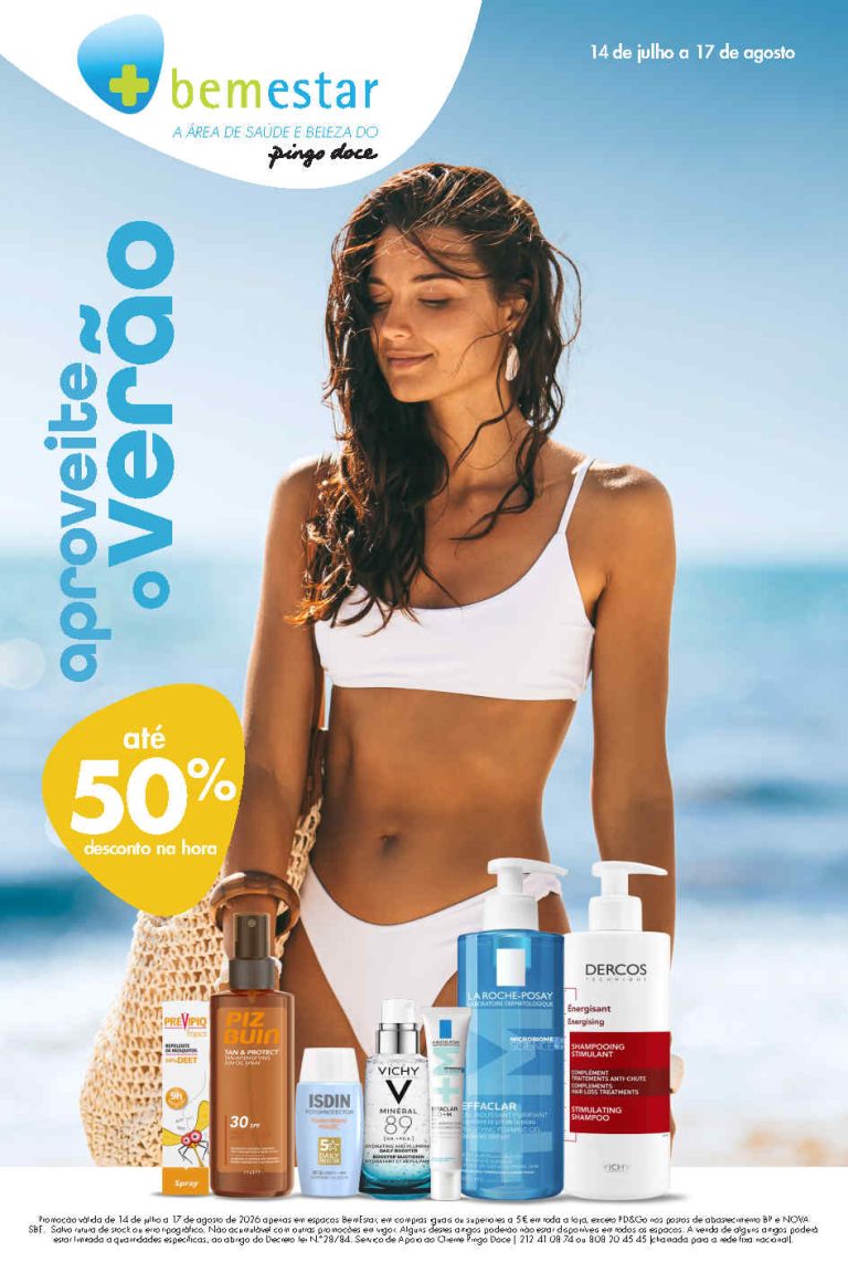 Folheto Pingo Doce Madeira Bem Estar – Antevisão Promoções 15 julho a 17 agosto