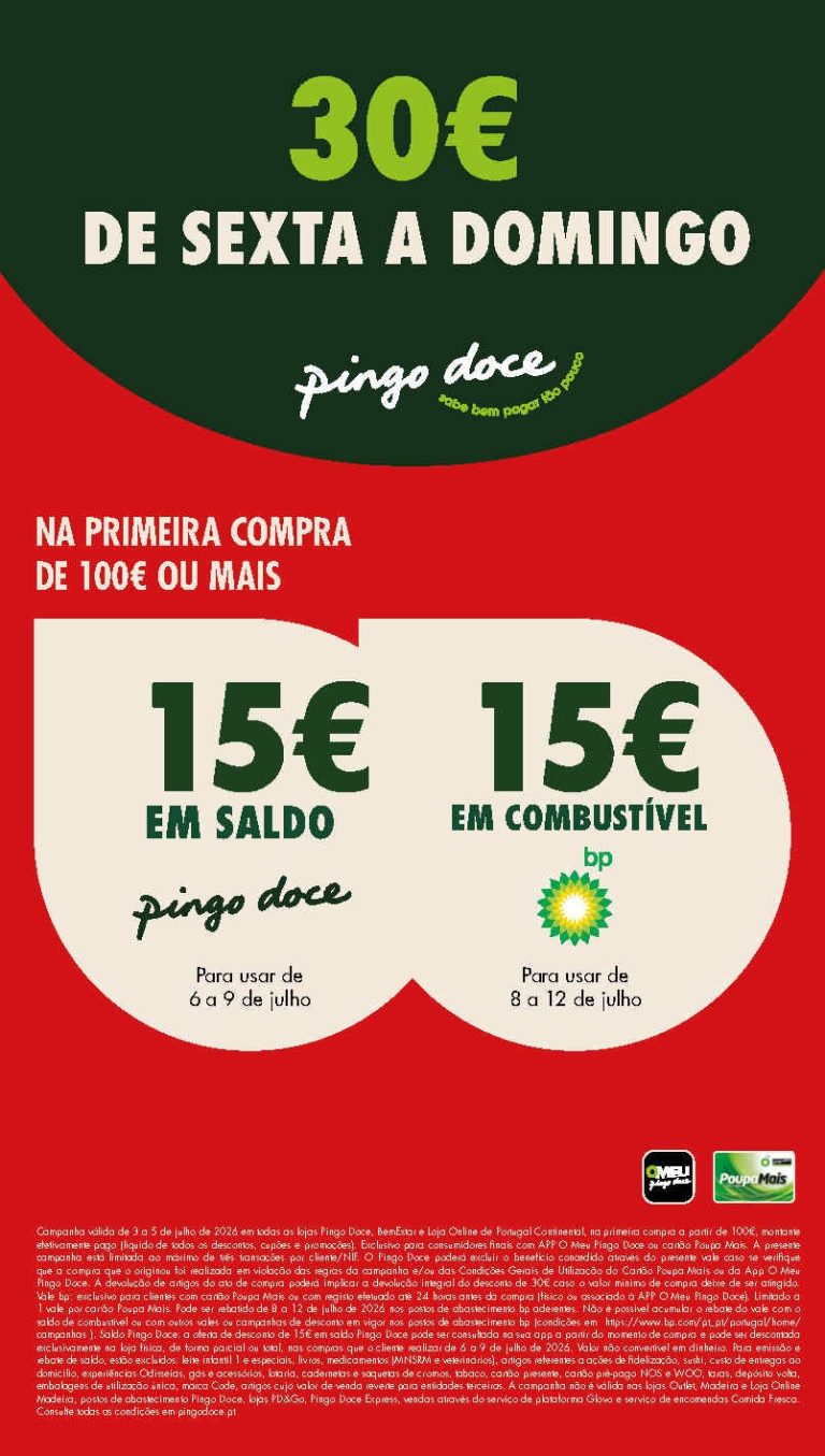 Folheto Pingo Doce Fim de Semana – Antevisão Promoções 3 a 6 de julho