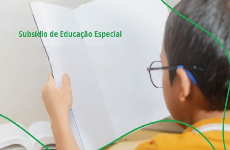 Subsídio de Educação Especial – Novas funcionalidades
